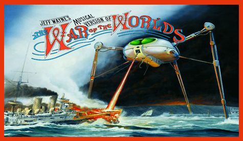 war of the worlds jeff wayne. Though WAR OF THE WORLDS is a