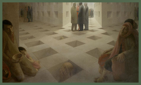 george tooker lunch